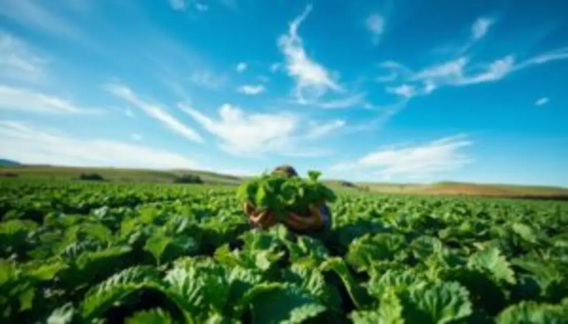 Benefícios da Agricultura Orgânica- sustentabilidade